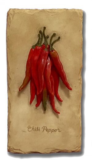 Chillies Wall Plaque