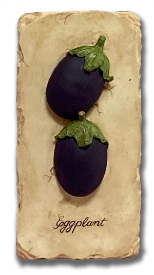 Eggplant Wall Plaque