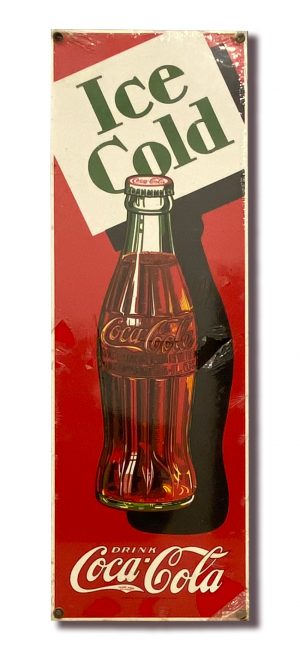 Coca Cola Enamel Sign - Ice Cold