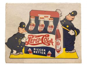 Pepsi Six pack Sign