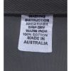CHEFS APRON - Heavy Duty Cotton - Bib Style - Black - Image 2