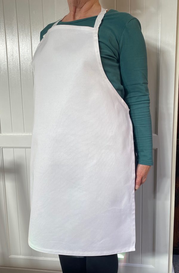 Bib Apron - White
