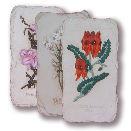 Flower Plaques